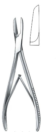 [IU-08138] Pinza cortante para huesos Cleveland, recta - longitud = 15 cm / 6"