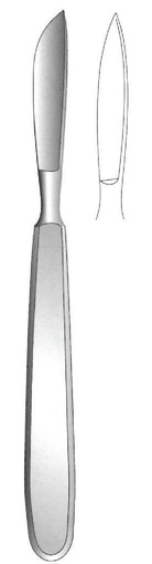 [IU-00300] Collin bisturí de diseccion con mango sólido, figura 5