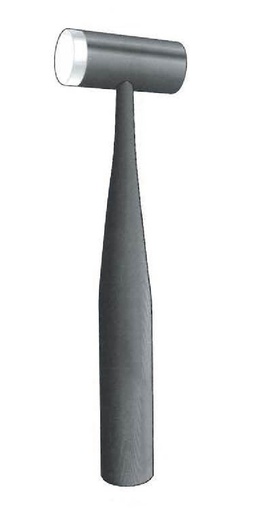 [IU-07064] Mazo combinado cabeza de plástico de un lado, diámetro 38 mm - longitud = 19 cm / 7-1/2"