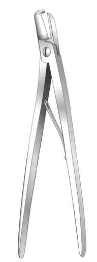 [IU-04146] Cizalla para costillas Coryllos Bethune, mano izquierda - longitud = 24 cm / 9-3/4"