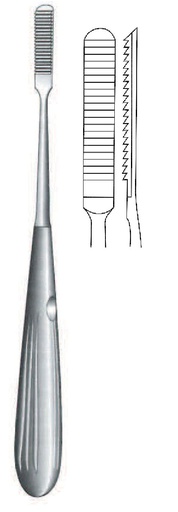 [IU-07144] Lima para huesos Cottle, extremo único, ancho 9 mm - longitud = 20.5 cm / 8"