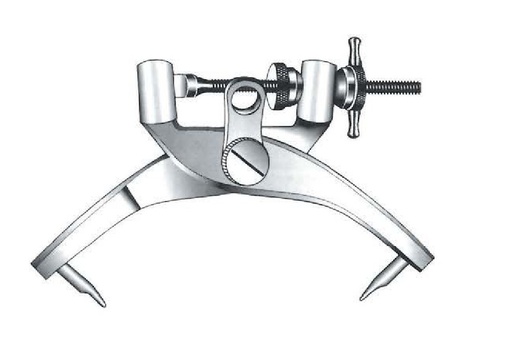 [IU-03478] Pinza para tracción craneal Crutchfield, patrón pequeño