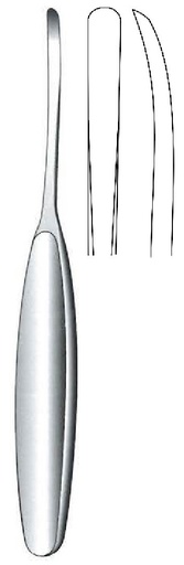 [IU-07907] Periostótomo Cushing, ancho = 5 mm - longitud = 19.5 cm / 7-3/4"