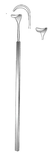 [IU-01217] Separador Cushing, ancho = 8 mm - longitud = 24 cm / 9-1/2"
