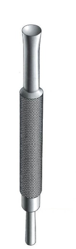 [IU-06793] Lima for double extreme cylindrical bones, tip = 10 x 12 mm - length = 21 cm / 8-1 / 4 "