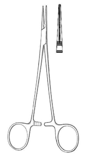 [IU-03903] Pinza hemostática Debakey-Mosquito, recta - longitud = 15 cm / 6"