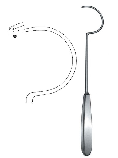 [IU-06729] Demel wire guide, Figure 3 - Length = 27.5 cm / 10-3 / 4 "