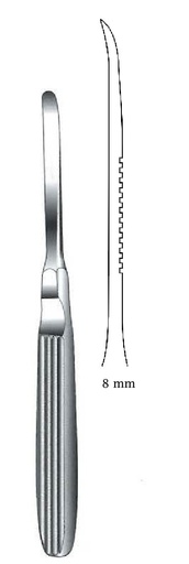 [IU-07175] Elevator, tip = 8 mm - length = 17 cm / 6-3 / 4 "