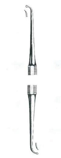 [IU-10174] Dental excavator, left, Figure 3/4
