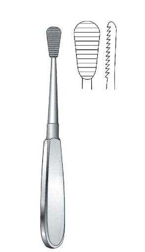 [IU-06782] Bone lime, splitting arthroplasty - length = 17 cm / 6-1 / 2 "