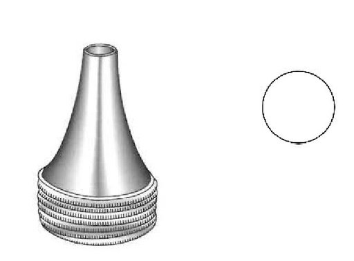 [IU-04299] Espéculo para oído Farrior, diámetro = 11.5 mm