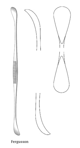 [IU-05904] Dilatador para cálculo biliar Fergusson, grande