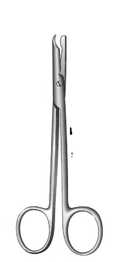 [IU-02909] Scissors for fine suture, straight - length = 11 cm / 4-1 / 4 "