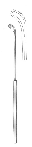 [IU-05426] Bisturí for tonsils fisher - length = 22.5 cm / 9 "