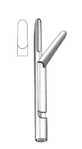 [IU-05565] French grip and cutting tip, oval cup shape