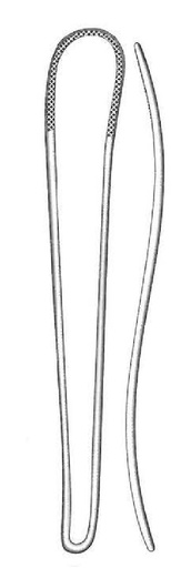 [IU-05332] Frenzel Tongue Depressor - length = 16.5 cm / 6-1/2"