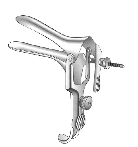 [IU-01594] Espéculo vaginal Grave. Valva = 75 x 20 mm