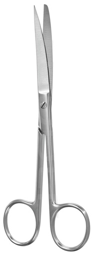 [IU-02448] Grazil surgical scissors, sharp / blunt, curved