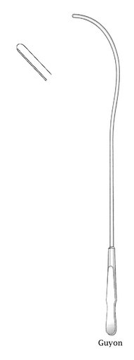 [IU-06004] Guyon urethral dilator without hole - Fr = 22