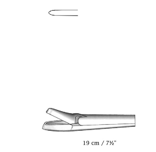 [IU-05191] Hajak nasal cutting clamp, width = 2.2 mm