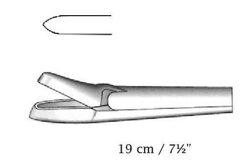 [IU-05194] Hajak nasal cutting clamp, width = 3.4 mm