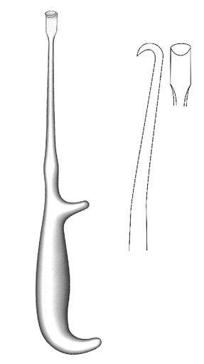 [IU-05106] Hargis periosteum, right, tip = 6.5 mm