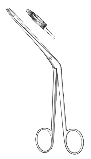 [IU-05153] Pinza para pólipo nasal Hartmann - longitud = 20 cm / 8"