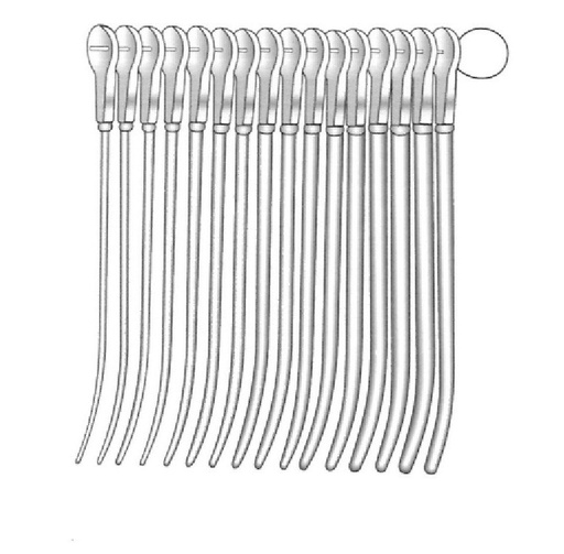 [IU-01710] Hegar dilator, game of 13, chrome