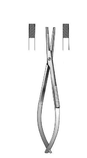 [IU-00548] Henry clamp for cilia - length = 12 cm / 4-3 / 4 "