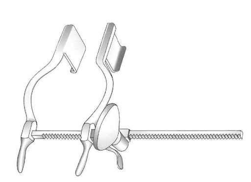 [IU-04181] Separador para aurícula Hertzler, apertura = 150 mm