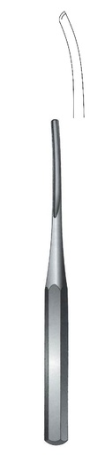 [IU-07509] Hilder bone gouge, curve, width = 6 mm - length = 18 cm / 7 "