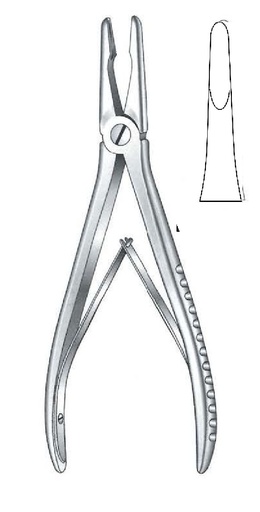 [IU-08064] Gower with bone jansen with screw, straight