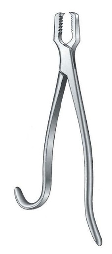 [IU-07184] Kern bone fastening clamp - length = 21 cm / 8-1 / 4 "