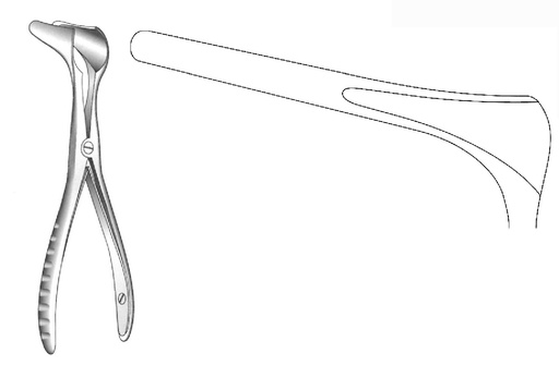 [IU-04744] Nasal Killian, Valva = 90 mm