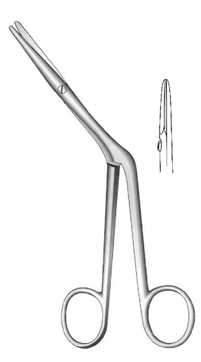 [IU-02893] Knight nasal scissors, straight