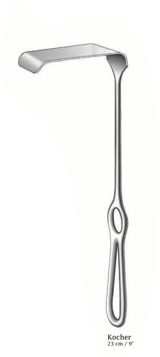 [IU-01287] Separador Kocher, valva = 40 x 18 mm