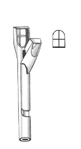 [IU-05575] Punta de pinza para broncoesofagoscopia Krause
