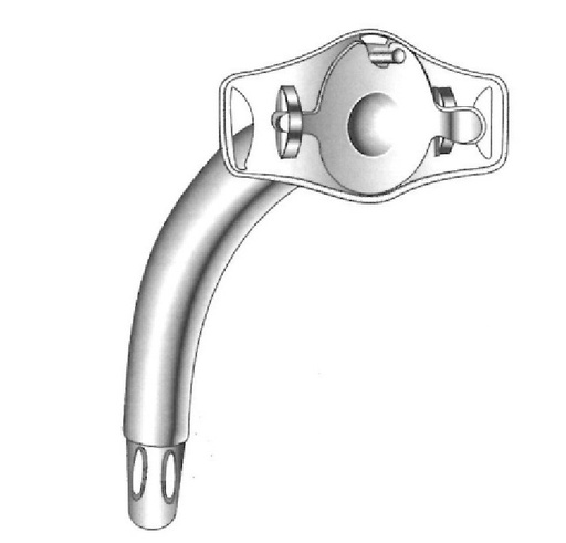 [IU-03800] Tubo para traqueotomía Krishaber, diámetro 6 mm