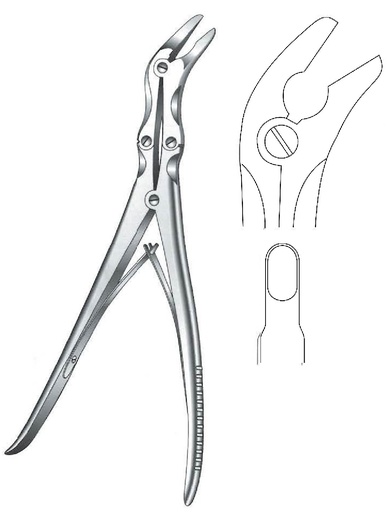 [IU-08120] Gower clamp for Leksell bone, tip = 7 x 13 mm