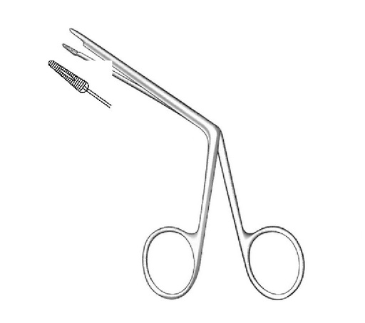 [IU-04248] Pinza para pólipo oído Littauer
