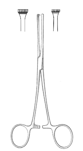 [IU-05585] Lockwood-ALLIS fabric clamp-length = 16 cm / 6-1 / 4 "