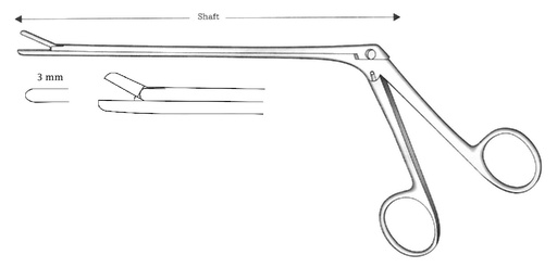 [IU-03730] Pinza para laminectomía Love-Gruenwald, recta - longitud = 12 cm