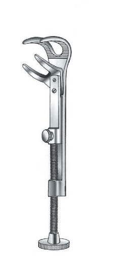 [IU-07057] Pinza de sujeción para huesos Lowman-Hoglund - longitud = 18 cm / 7-1/4"