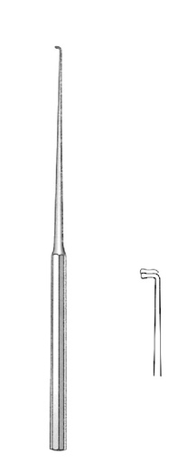 [IU-04443] Gancho para el oído Lucae, punta = 3 mm