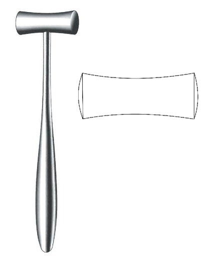 [IU-07038] Lucae mallet, diameter = 19 mm