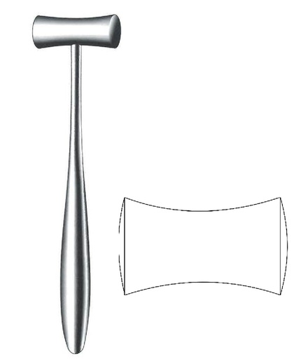 [IU-07039] Lucae mallet, diameter = 25 mm