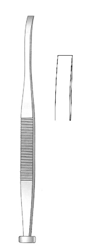 [IU-05110] Osteótomo de Marchac, curvo, punta = 6 mm