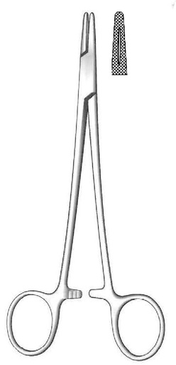 [IU-03234] May Hegar Needle Porta - Length = 16 cm / 6-1 / 4 "