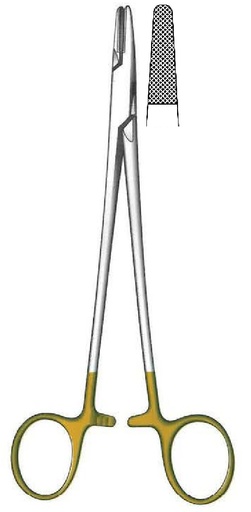 [IU-08723] May -Hegar needles, Gold TC - length = 40 cm / 16 "