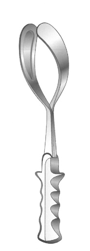 [IU-02201] Obstetric clamp McLean-Luikart